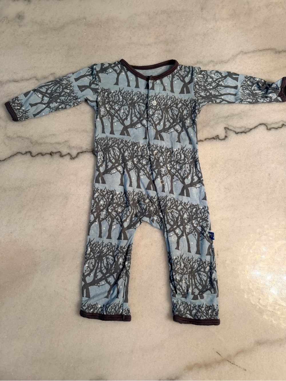 Kickee pants trees sleeper